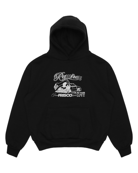 FFWL "Overseas" Hoodie - (Black)