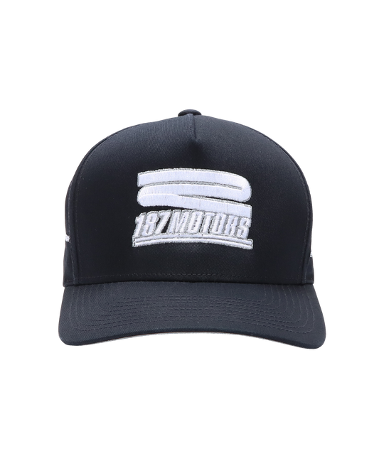 "R187 Motors" 5-Panel Cap - (Navy)