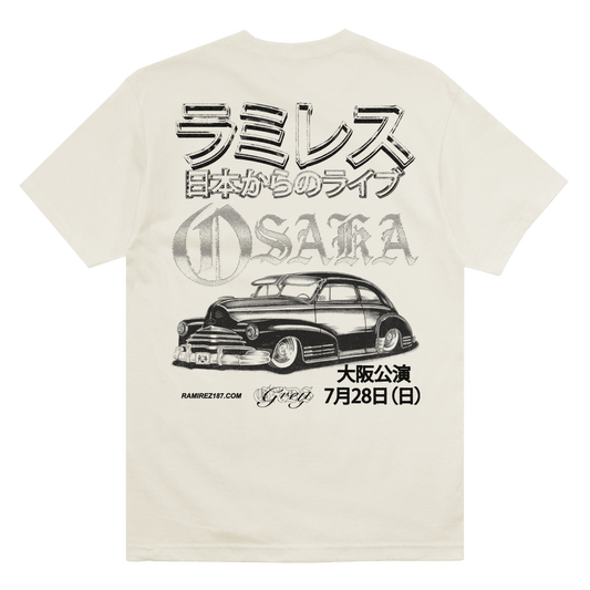 "Osaka" Tee - (Cream)