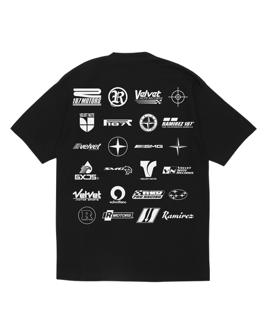 "R187 Motors" Tee - (Black)