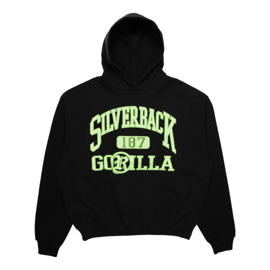 Silverback Gorilla Hoodie - (Black)