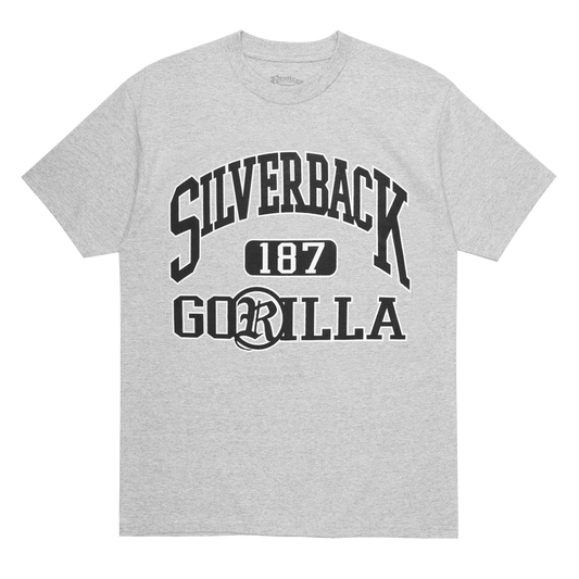Silverback Gorilla Tee - (Heather Grey)
