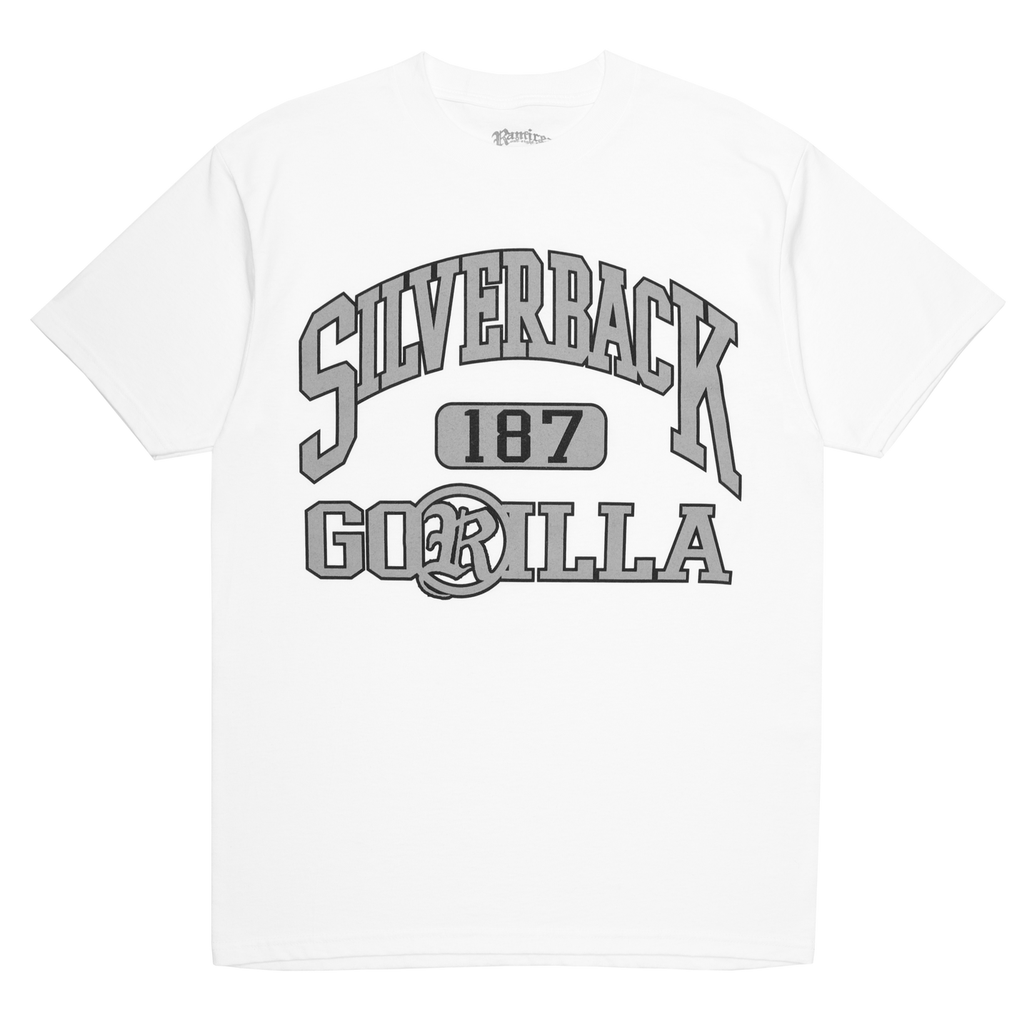 Silverback Gorilla Tee - (White)