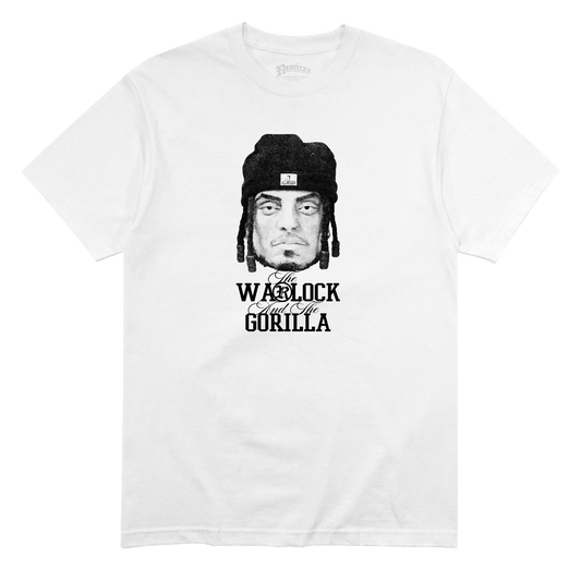 "The Warlock & The Gorilla" Tee - (White)